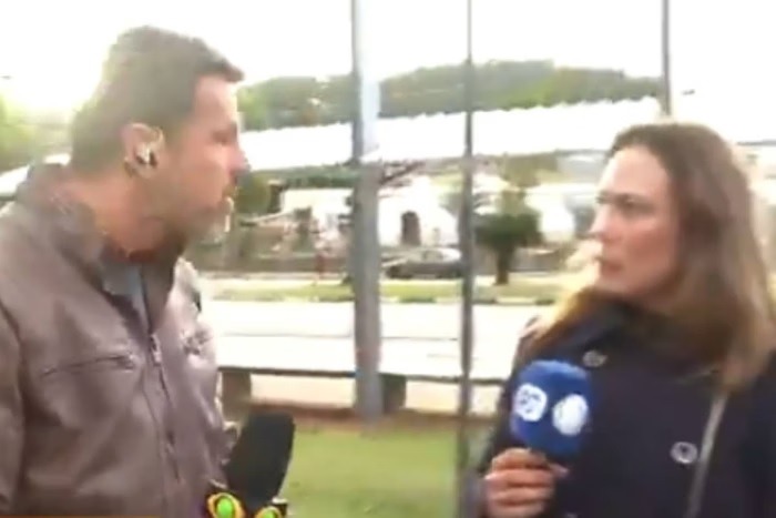 Record TV registra BO contra jornalista da Band após barraco ao vivo