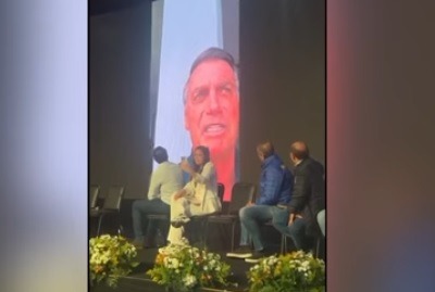 VÍDEO: Bolsonaro mantém repouso médico e participa por vídeo de evento do PL