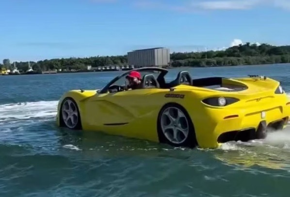 VÍDEO: “Carro de luxo aquático” viraliza nas redes sociais; assista