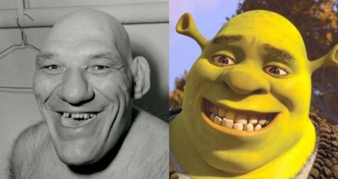 Personagem de ‘Shrek’ pode ter sido inspirado em lutador com doença rara; Conheça a história
