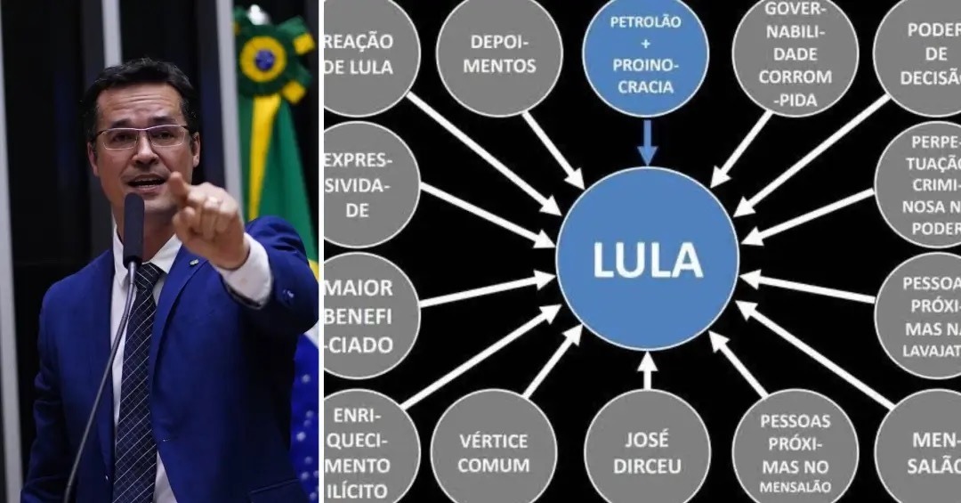 Justiça dá 15 dias para Deltan indenizar Lula por caso do PowerPoint
