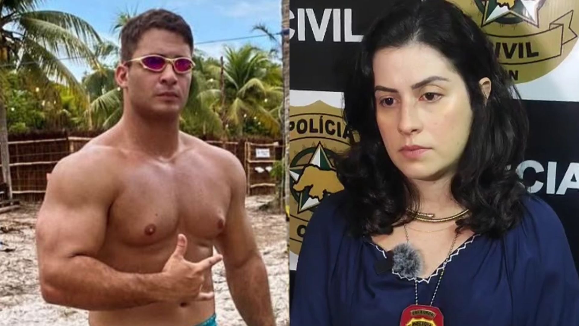 VÍDEO: "Ele estava debochado", afirma delegada sobre ex-jogador que deu 60 socos na namorada