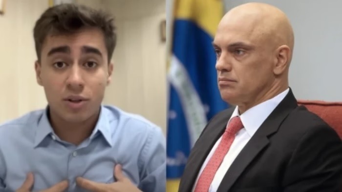 Nikolas protocola impeachment de Moraes após sanção de Trump