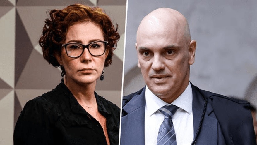 Moraes manda AGU acompanhar extradição de Carla Zambelli