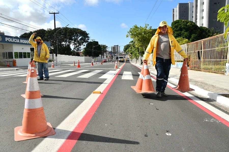 Tráfego da ampliação do Binário Jaguarari/São José será liberado neste sábado