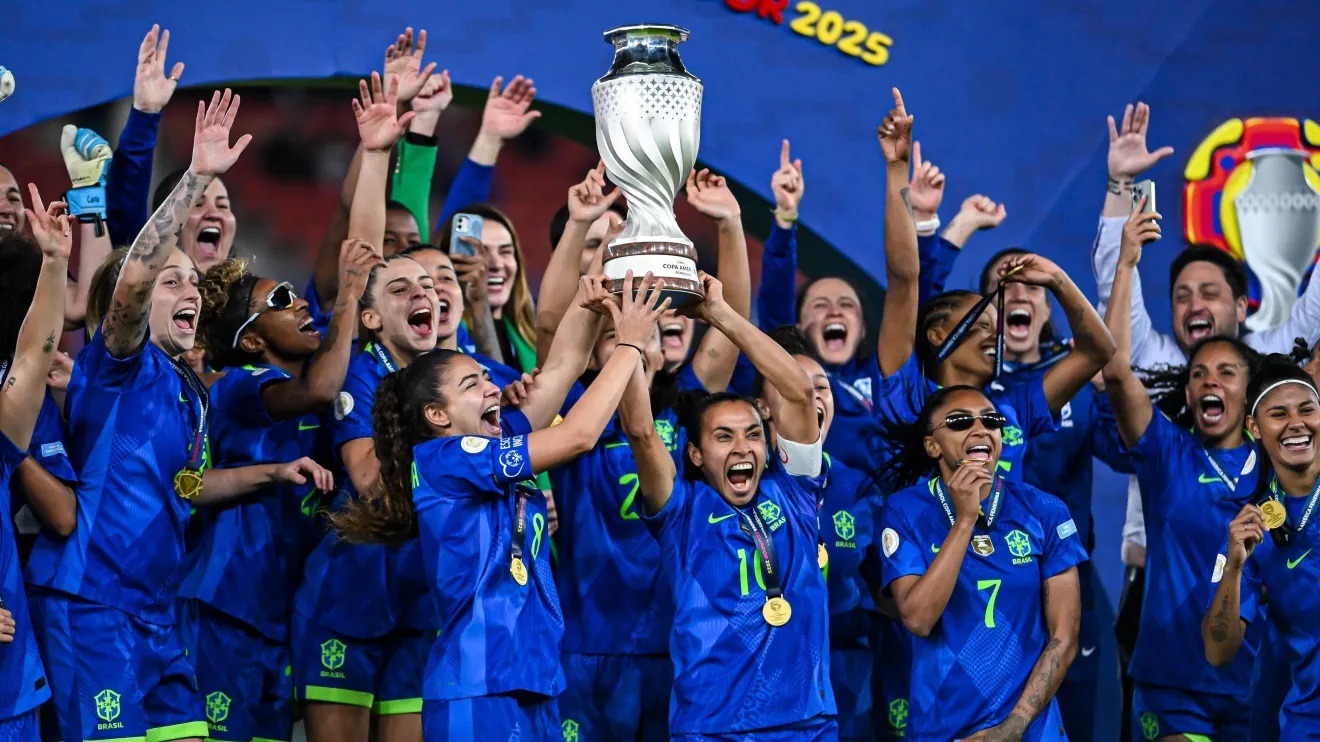 Brasil vence Colômbia nos pênaltis em final dramática da Copa América feminina