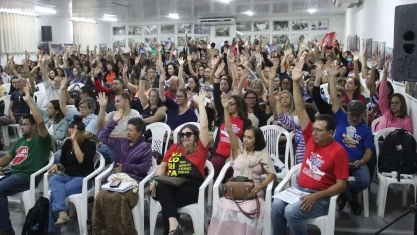 Professores da rede municipal de Natal fazem paralisação nesta terça (5)