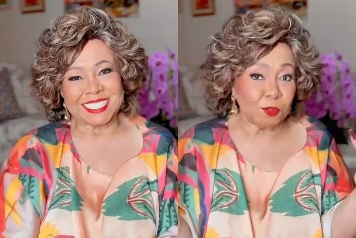 Alcione aparece em meio a rumores de internação: “Feliz”
