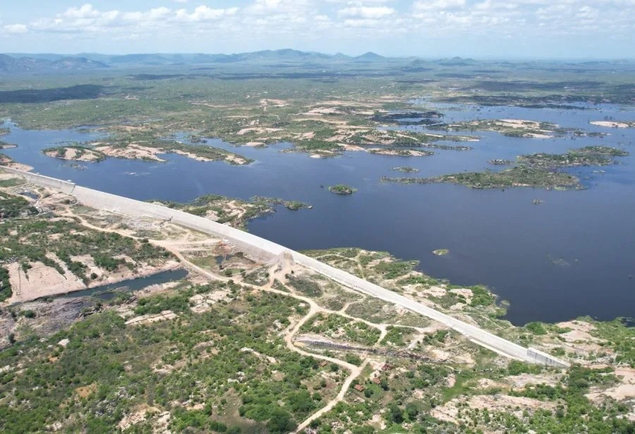 Águas do Rio São Francisco começam a ser liberadas para o RN e volume previsto é de 46 milhões de...