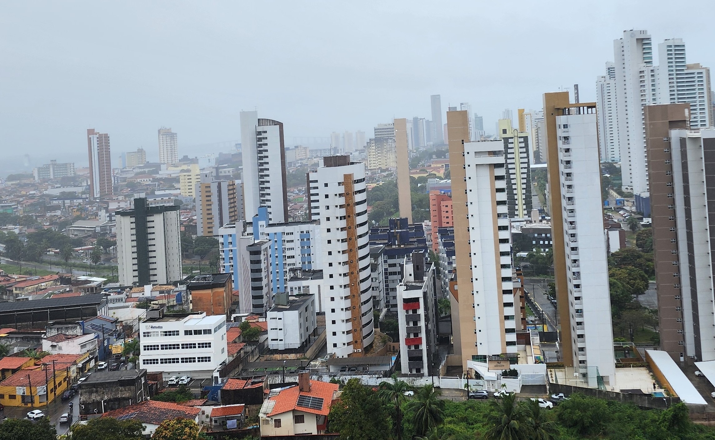 Confira a situação das vias em Natal com as fortes chuvas
