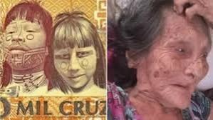 Morre líder indígena de histórica nota de 1.000 cruzeiros