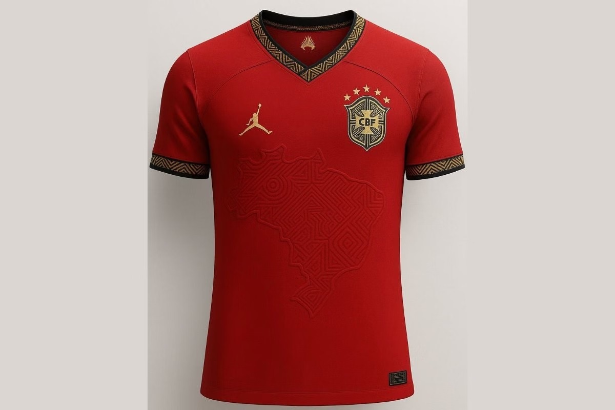 CBF vetou camisa vermelha da Seleção Brasileira e interrompeu produção