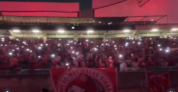VÍDEO: Torcida do América faz a festa após a classificação na Arena das Dunas