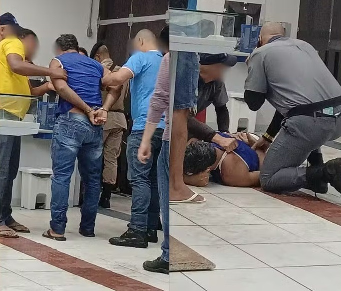 Homem invade mutirão do INSS com gasolina, ameaça atear fogo e causa pânico