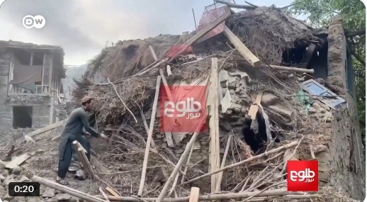 Terremoto de magnitude 6,0 atinge o Afeganistão e deixa mais de 800 mortos