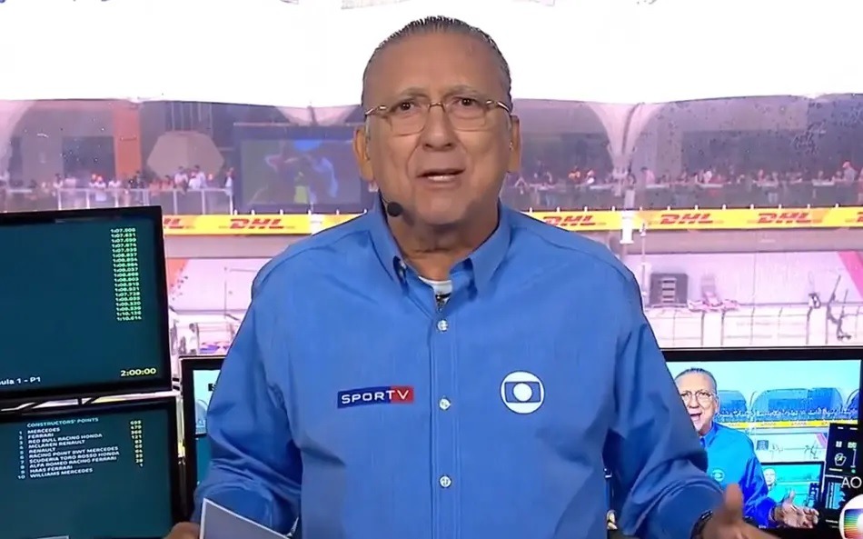 ‘Foram deselegantes comigo’, diz Galvão Bueno sobre saída da Globo após 43 anos