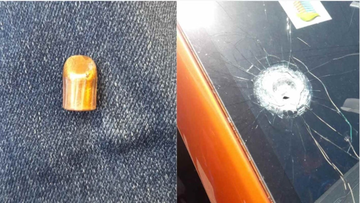 Bala perdida atinge carro de narrador esportivo: “Nasci de novo”