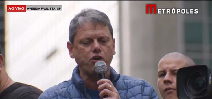 Em SP, Tarcísio pressiona Motta por “anistia ampla” e ataca “tirania” de Moraes