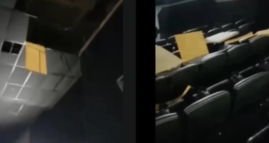 Teto de cinema desaba durante sessão de 'Invocação do Mal 4'