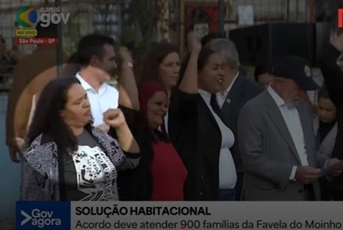 VÍDEO: Líder comunitária que preparou visita de Lula extorquia moradores