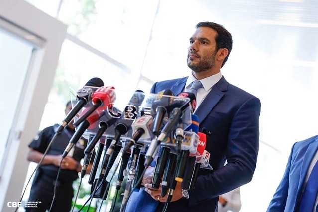 Presidente da CBF sobe o tom para reclamar de partida contra Bolívia: ‘Uma verdadeira várzea’