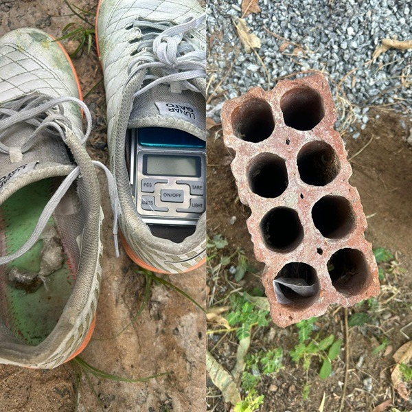 “Caça ao tesouro”: policiais descobrem drogas escondidas em tijolos e até dentro de tênis no interior do RN