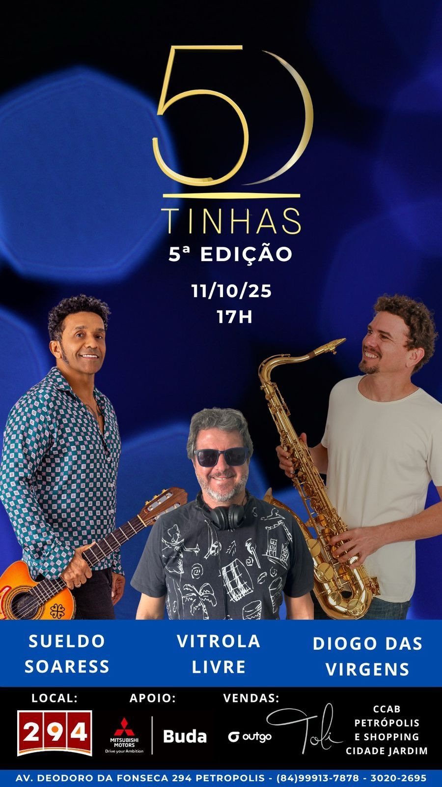 Festa “50tinhas” chega à quinta edição em Natal com música e gastronomia