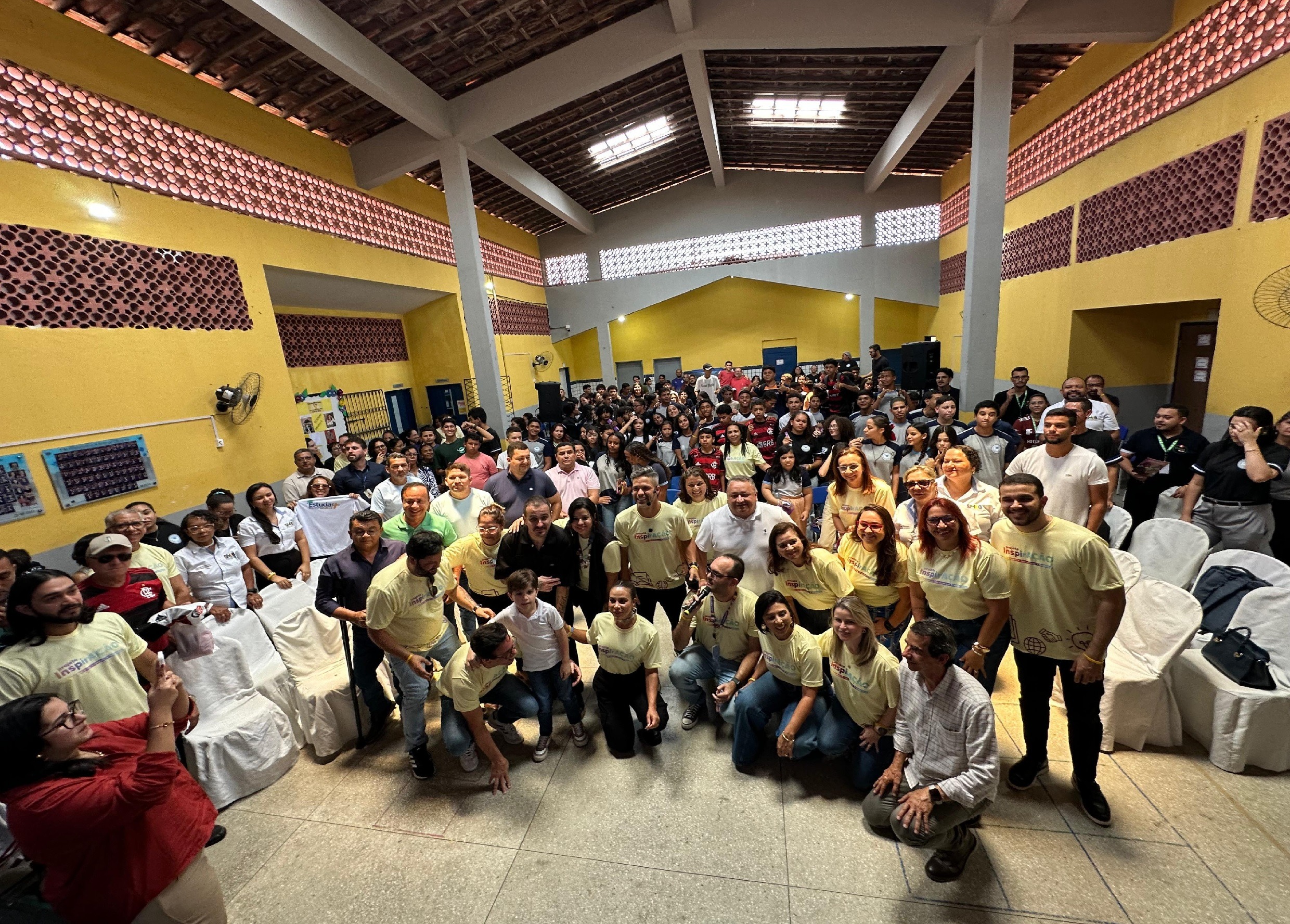 Ceará-Mirim sedia lançamento do Projeto InspirAÇÃO com Diego Ribas e Bruna Letícia