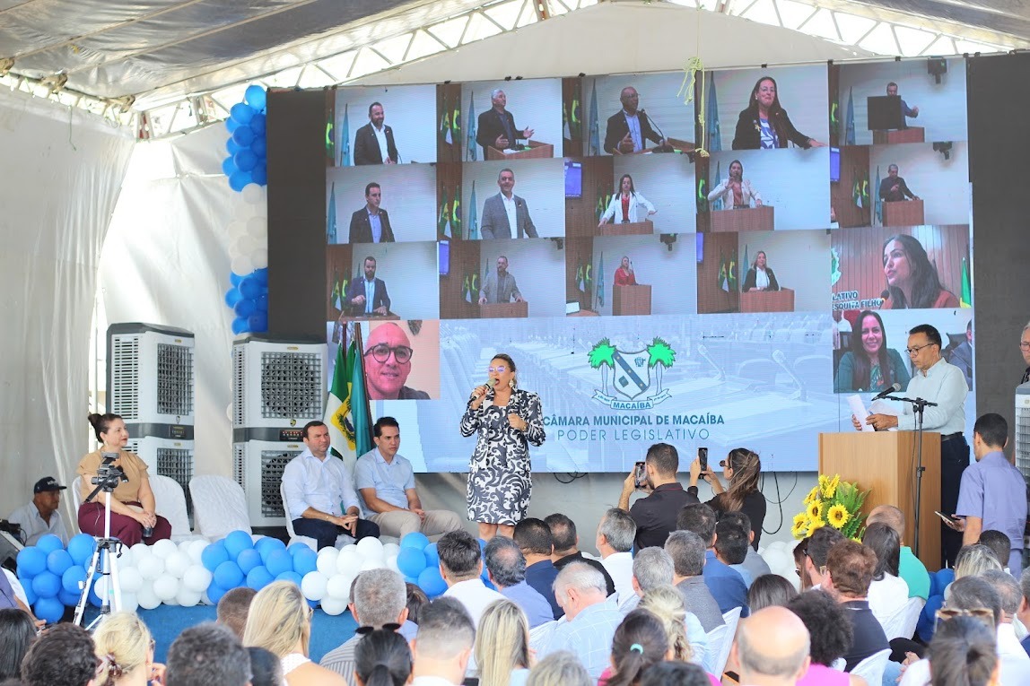 Macaíba: Érika Emídio assina ordem de serviço para construção da primeira sede própria da Câmara Municipal