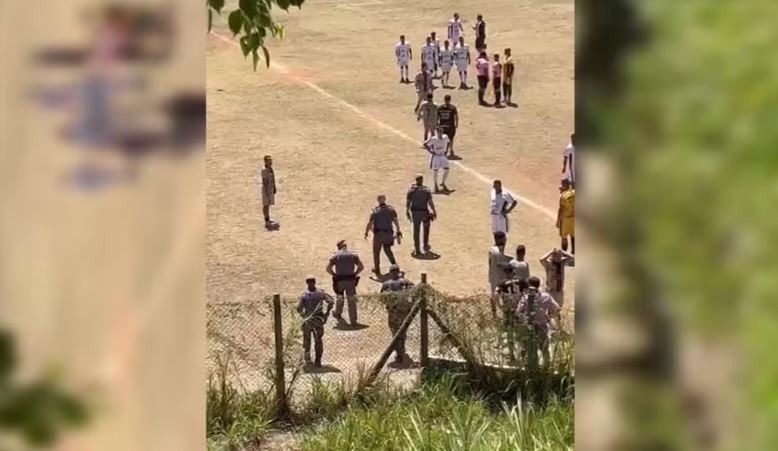 Polícia interrompe partida e prende jogador por não pagar pensão