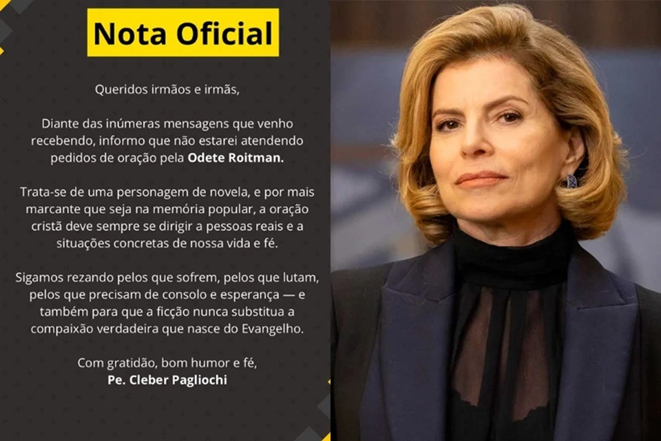 Padre nega pedidos de oração para Odete Roitman: “Não atenderei”