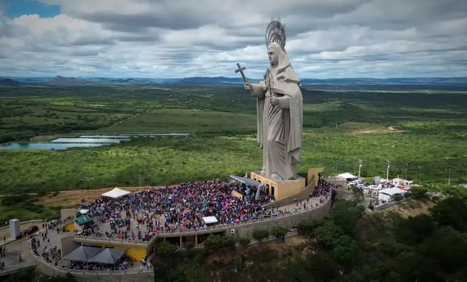 Estátua de Santa Rita de Cássia é reconhecida como Patrimônio Cultural, Turístico e Religioso do RN
