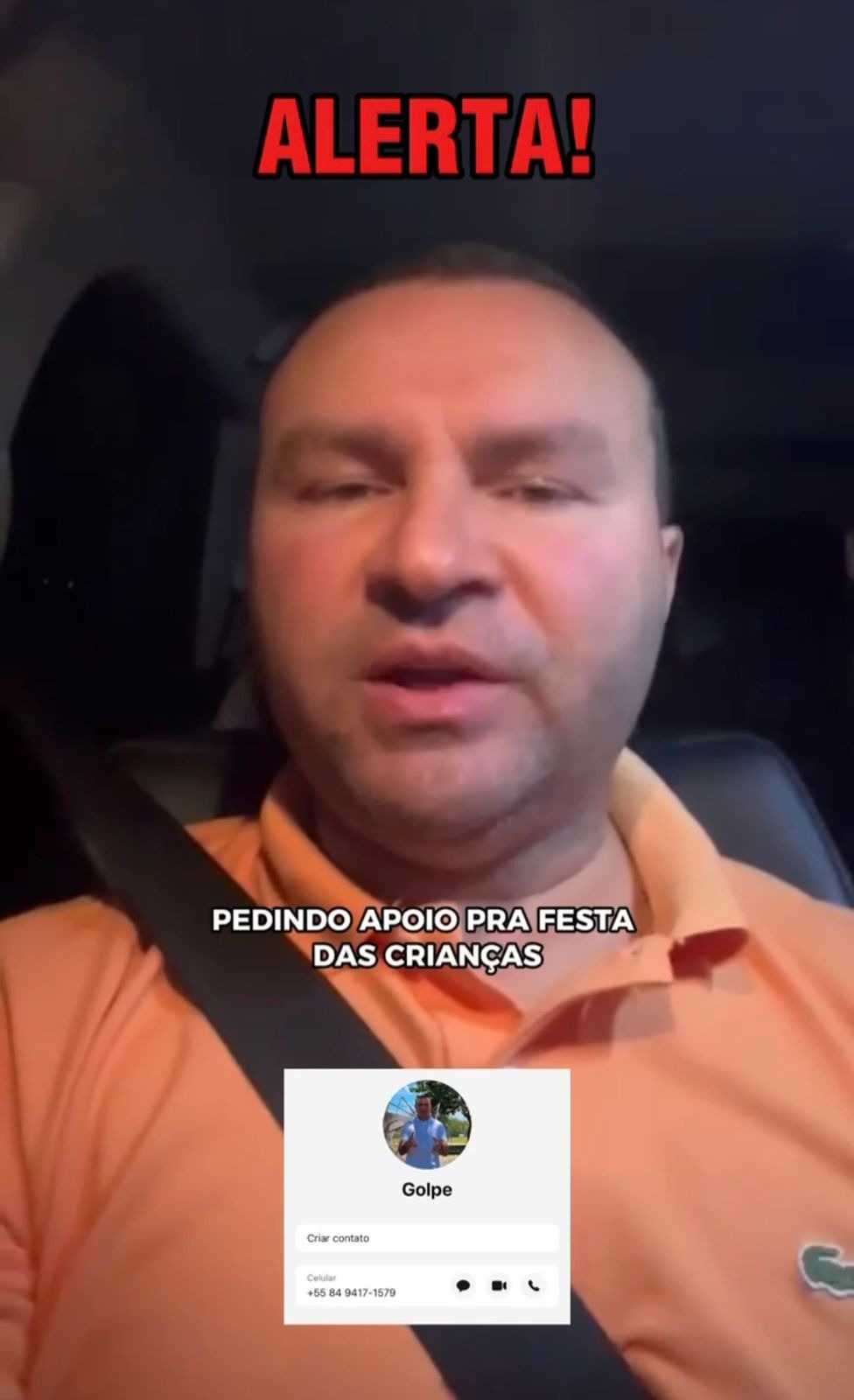 Prefeito Emídio Júnior denuncia tentativa de golpe usando seu nome