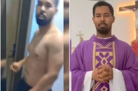 [VÍDEO] Saiba quem é o padre influencer flagrado com noiva de fiel só de baby-doll