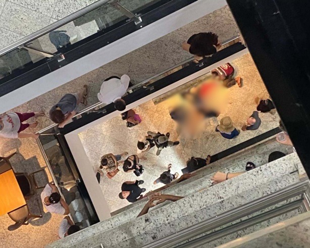 Adolescente cai do 3º piso de shopping em Pau dos Ferros