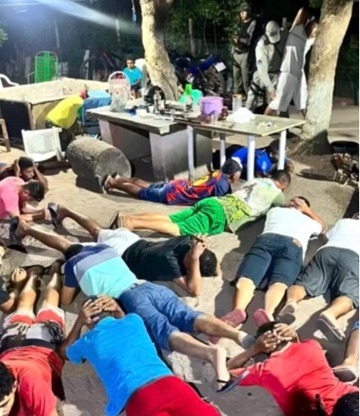 Polícia Militar desarticula rinha de galos e prende 12 pessoas na Grande Natal