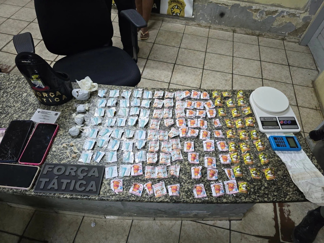 Duas mulheres são presas por tráfico de drogas em Mossoró