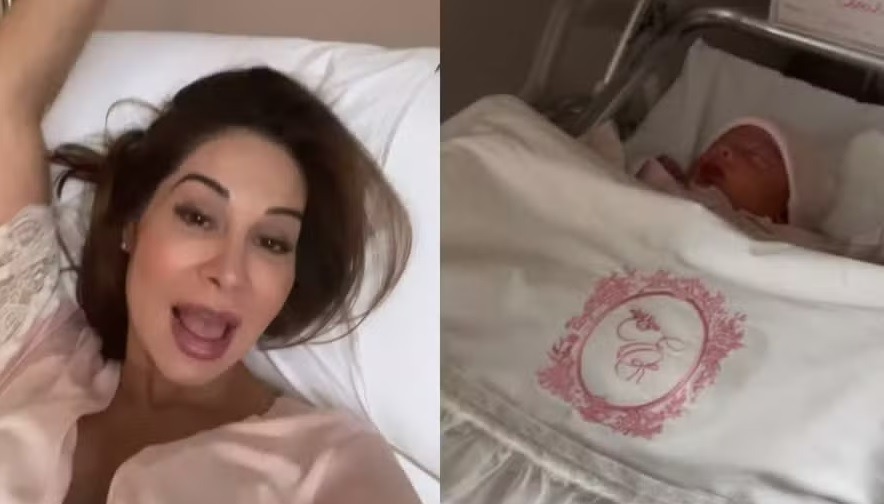 Eloáh, filha recém-nascida de Maíra Cardi e Thiago Nigro, recebe alta da UTI
