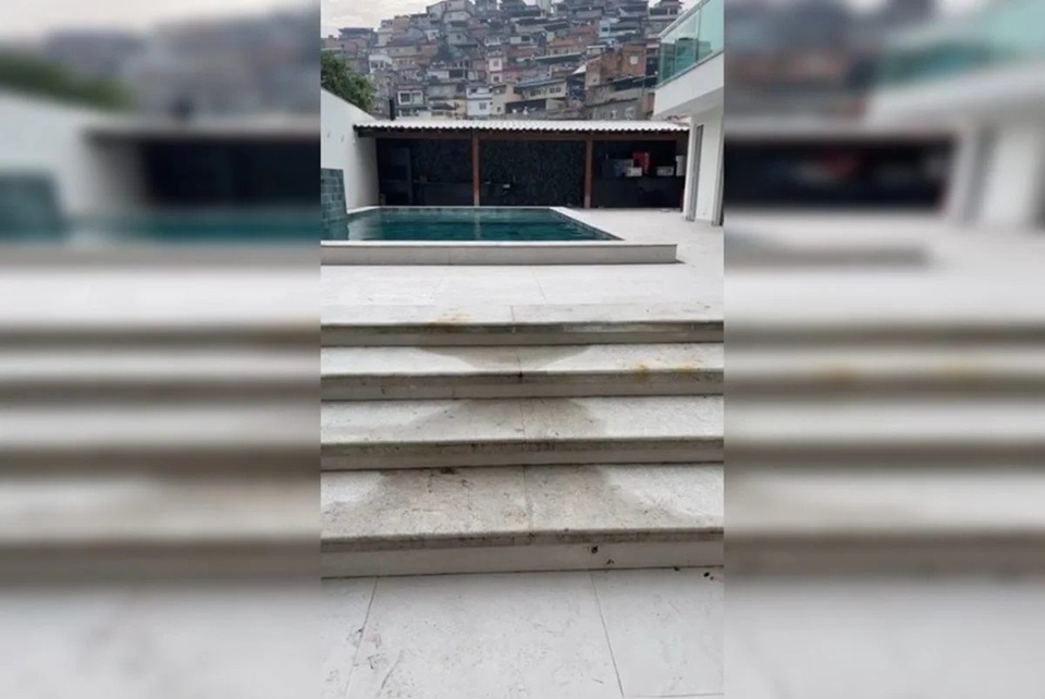 VÍDEO: CV tinha “resort” com piscina e suítes de alto padrão no Complexo do Alemão