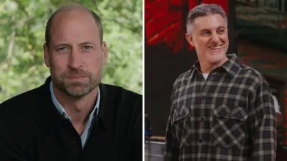 Luciano Huck entrevista o príncipe William, herdeiro do trono britânico