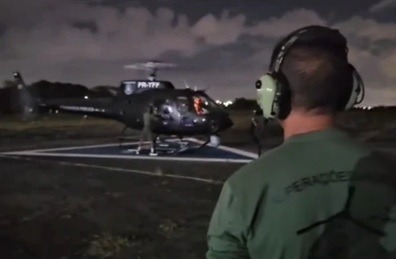VÍDEO: PM reforça segurança em Mãe Luíza com patrulhamento de helicóptero e tropas especiais