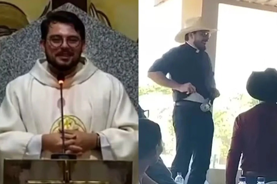 VÍDEO: Padre leiloa cueca por R$ 3 mil em evento religioso