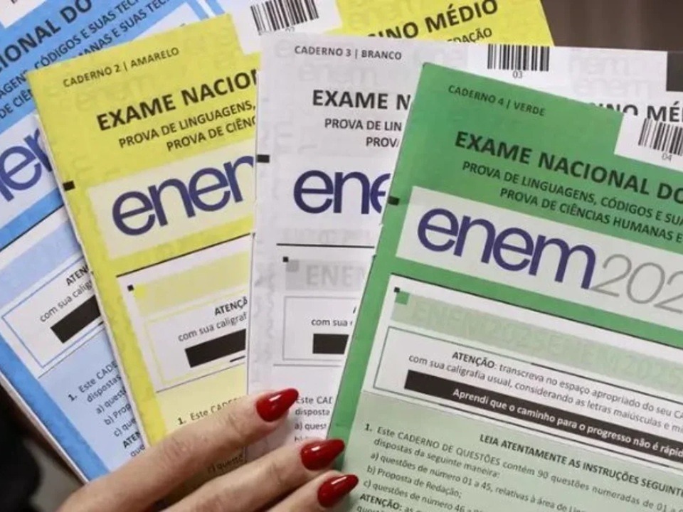 Enem 2025: Inep divulga gabarito oficial do 2º dia de prova nesta quarta