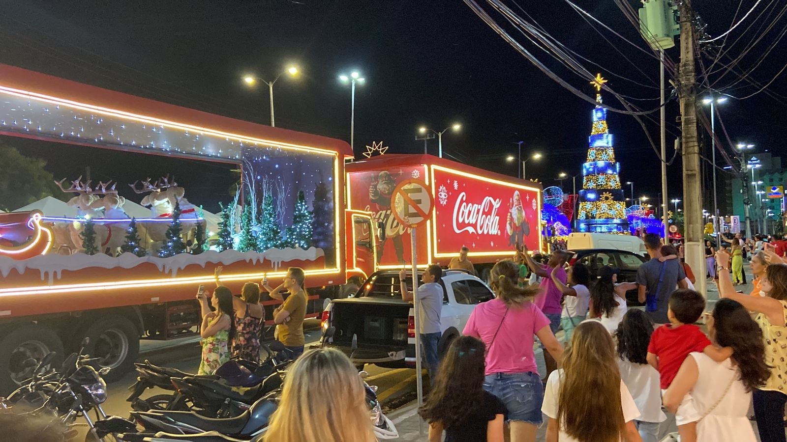 Caravana de Natal da Coca-Cola chega a Natal nesta quarta; veja rota e horários
