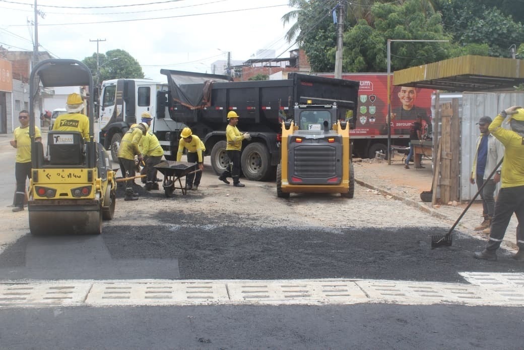 Obra de drenagem na Avenida Presidente Sarmento alcança 80% e avança para a reta final