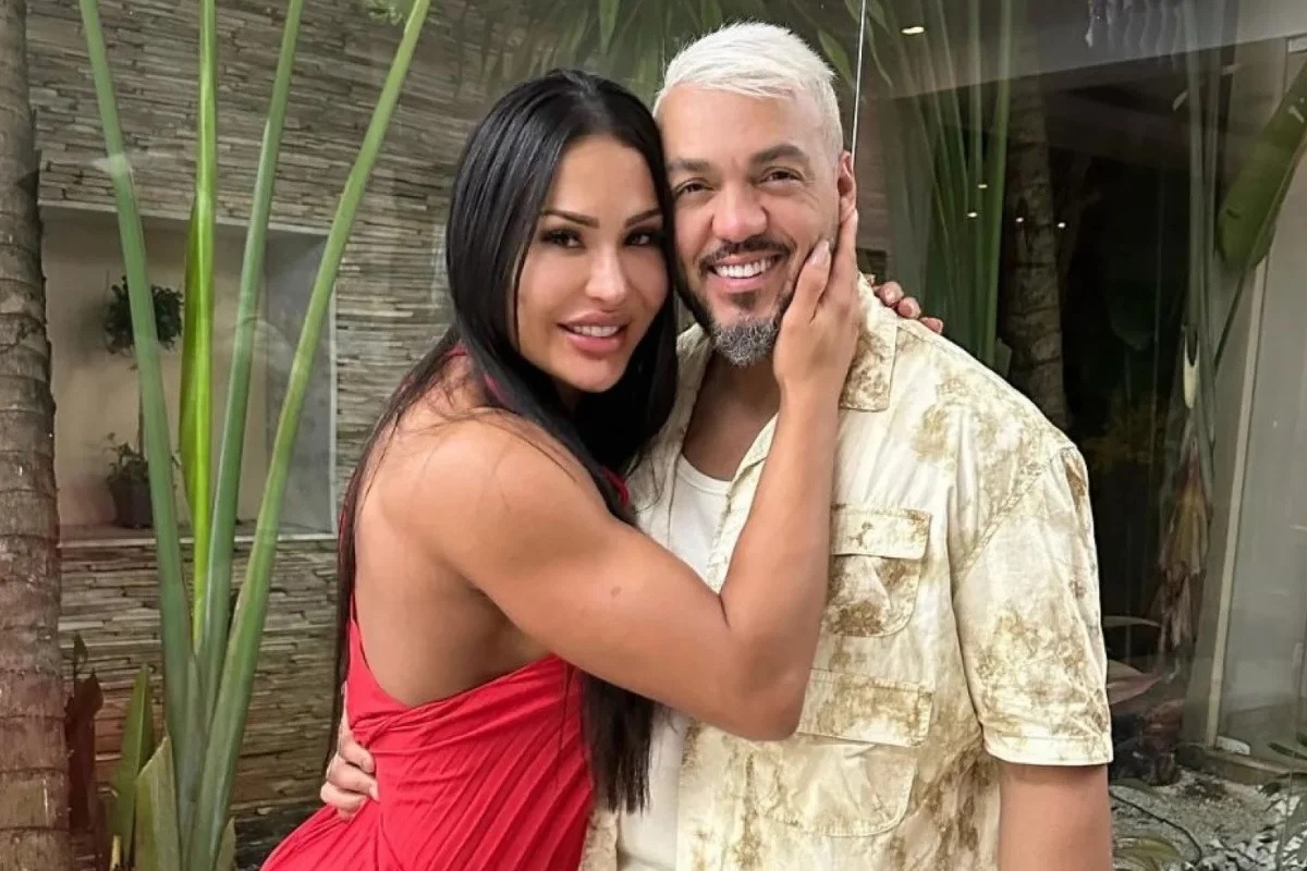 Gracyanne seguirá morando com mãe e filha de Belo mesmo após divórcio