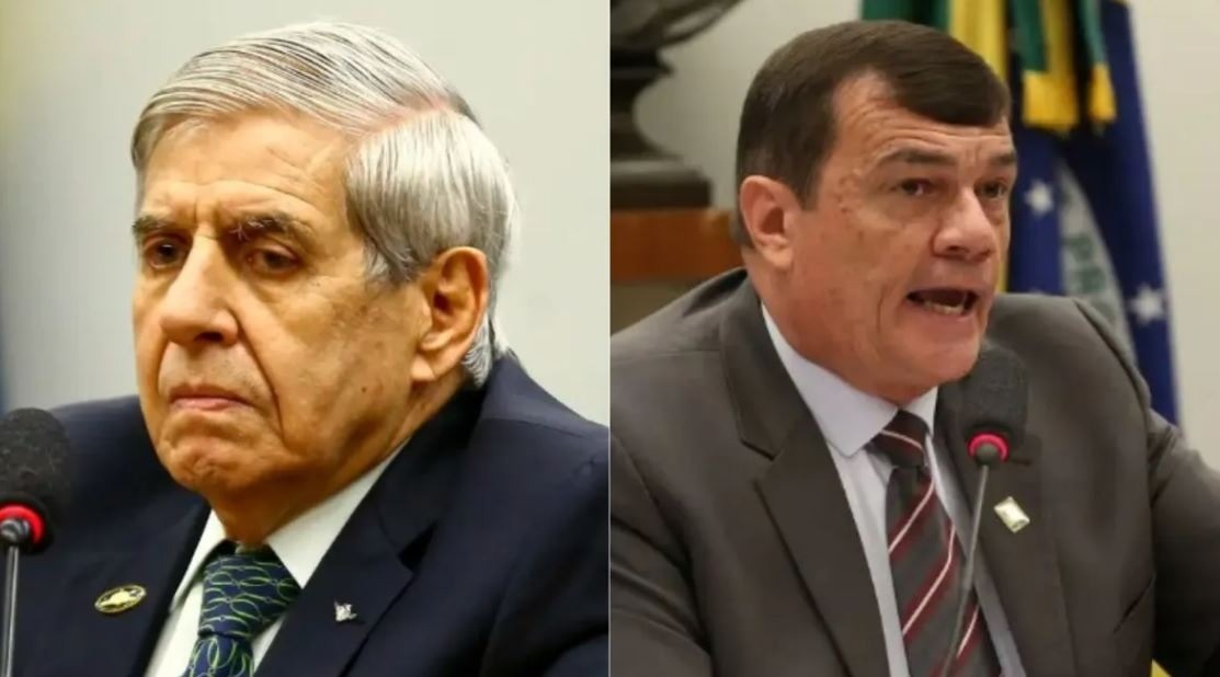 Exército cumpre mandados de prisão contra os generais Heleno e Paulo Sérgio Nogueira que são levados para Comando Militar do...