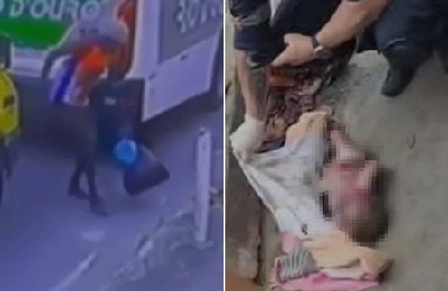 Corpo de bebê é abandonado em saco de lixo no meio da rua
