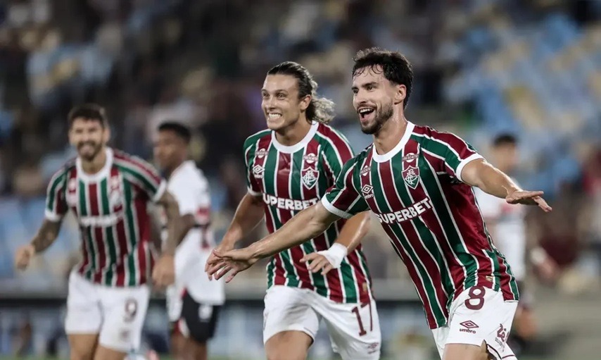 Fluminense faz 6 no São Paulo e confirma presença na Libertadores