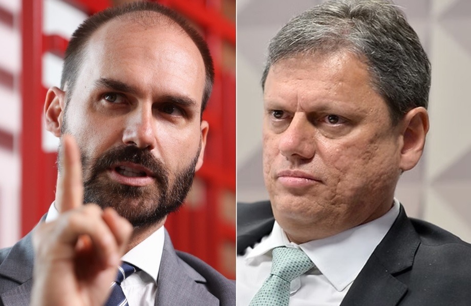 Eduardo Bolsonaro bate firme: “Se for contra o PT, até Macaco Tião serve” e critica Tarcísio